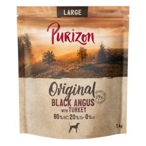 Purizon Large Black Angus met Kalkoen Honden Droogvoer – 1 kg