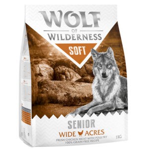 5kg Senior 'Soft Wide Acres' Kip Wolf of Wilderness Hondenvoer