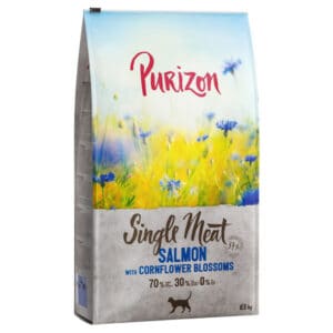 6,5kg Single Meat Zalm met Korenbloembloesem Purizon Kattenvoer