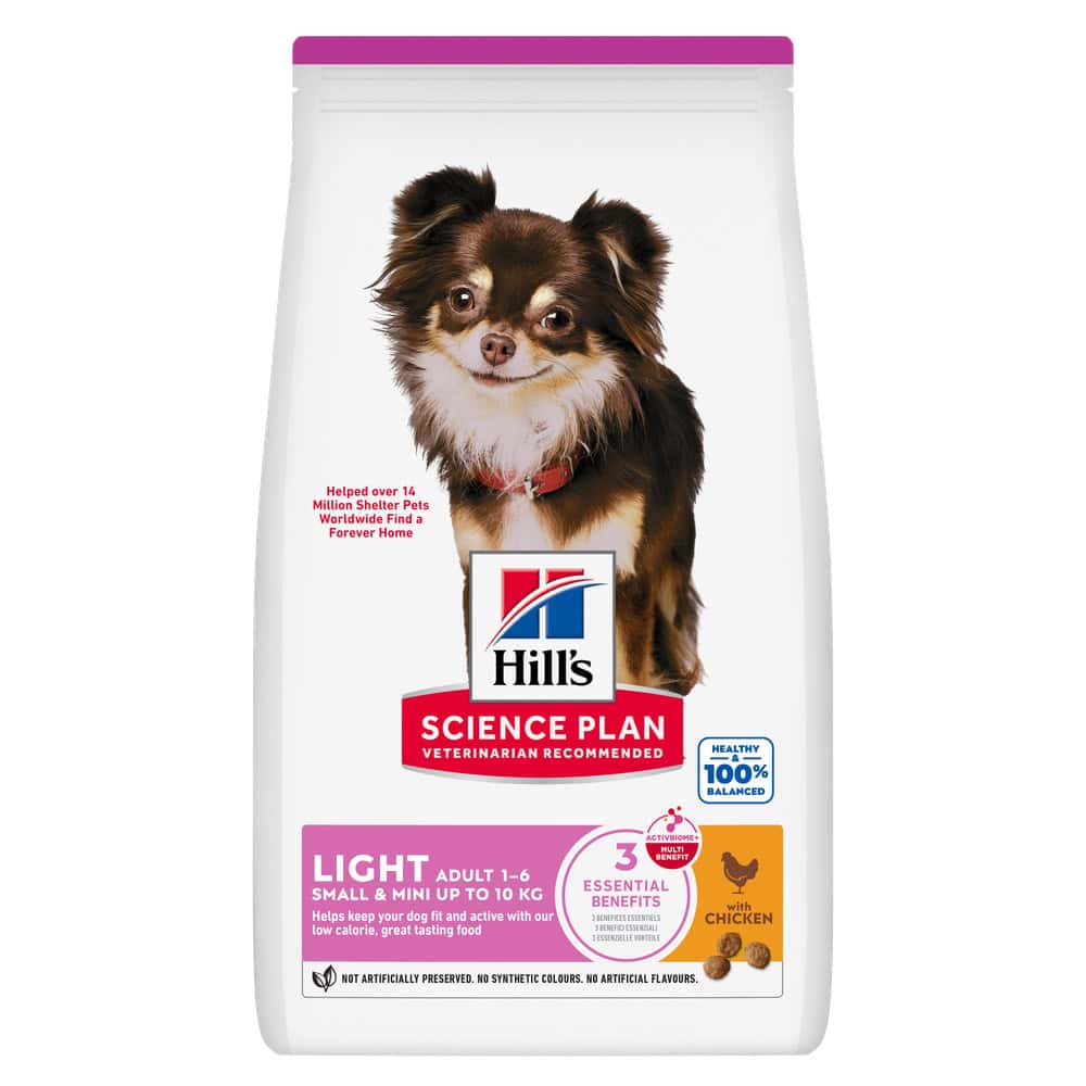 6kg Adult 1-6 Light Small & Mini met Kip Hill’s Science Plan Hondenvoer