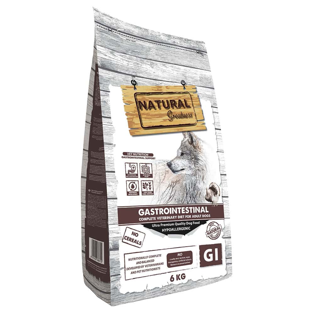 Natural greatness Diet Vet Gastrointestinal Hondenvoer droog – 6 kg