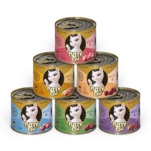 6x200g Kitty Cat Adult Pate Mixpakket I (6 soorten) nat kattenvoer