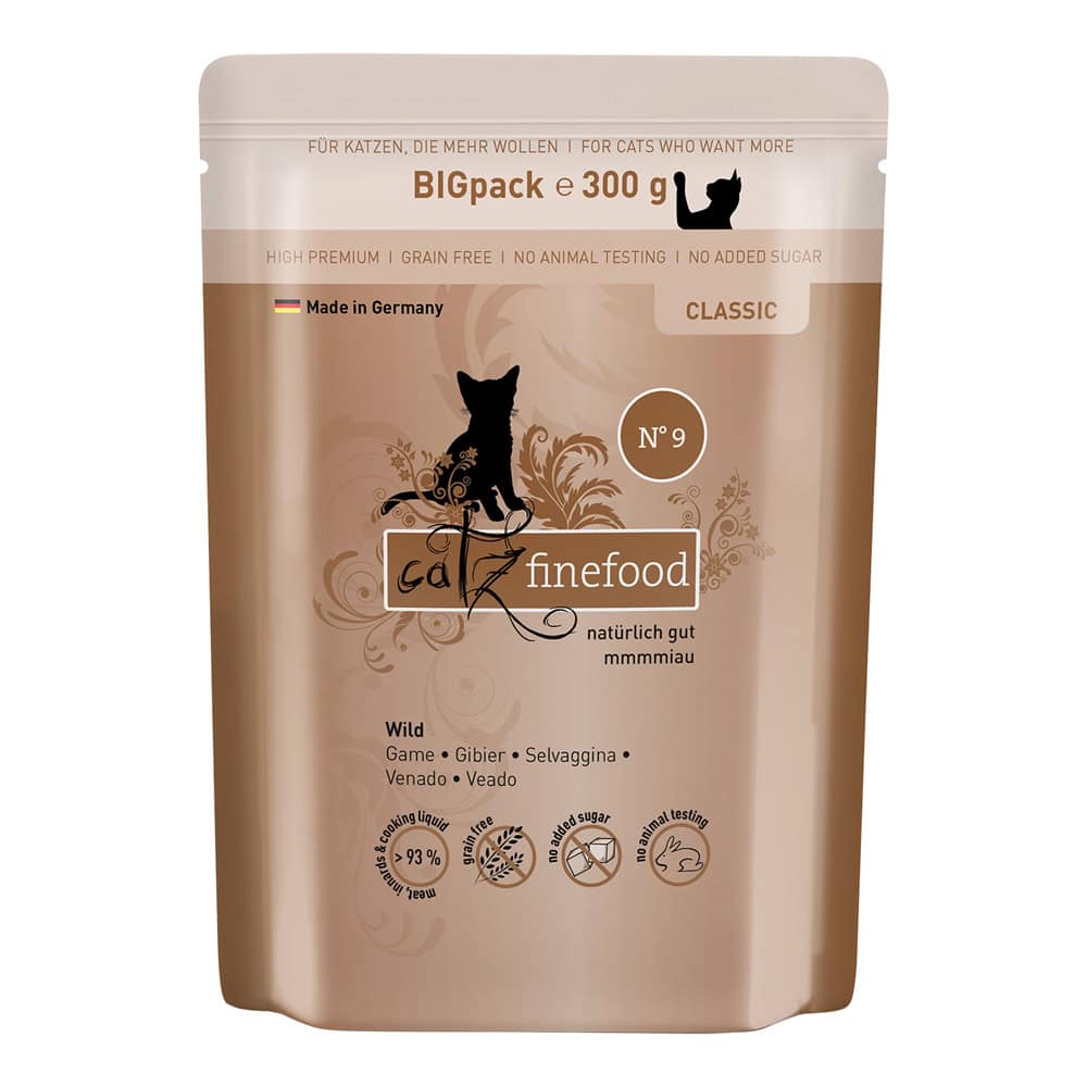 6x300g catz finefood Wild Nat kattenvoer