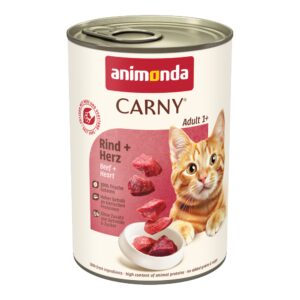 Animonda Carny Adult Rund & Hart Kattenvoer – 12 x 400 g