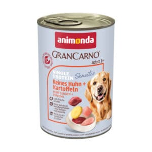 6x400g animonda GranCarno Adult Sensitive Puur Kip & Aardappelen Honden Natvoer