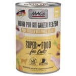 6x400g Kip Puur met Gevogelteharten MAC’s Kattenvoer