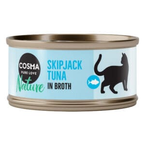 6x70g Nature Skipjack Tonijn Cosma Kattenvoer