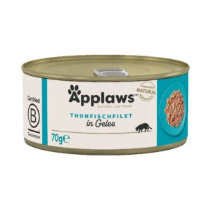 6x70g Tonijn in Gelei Applaws Kattenvoer