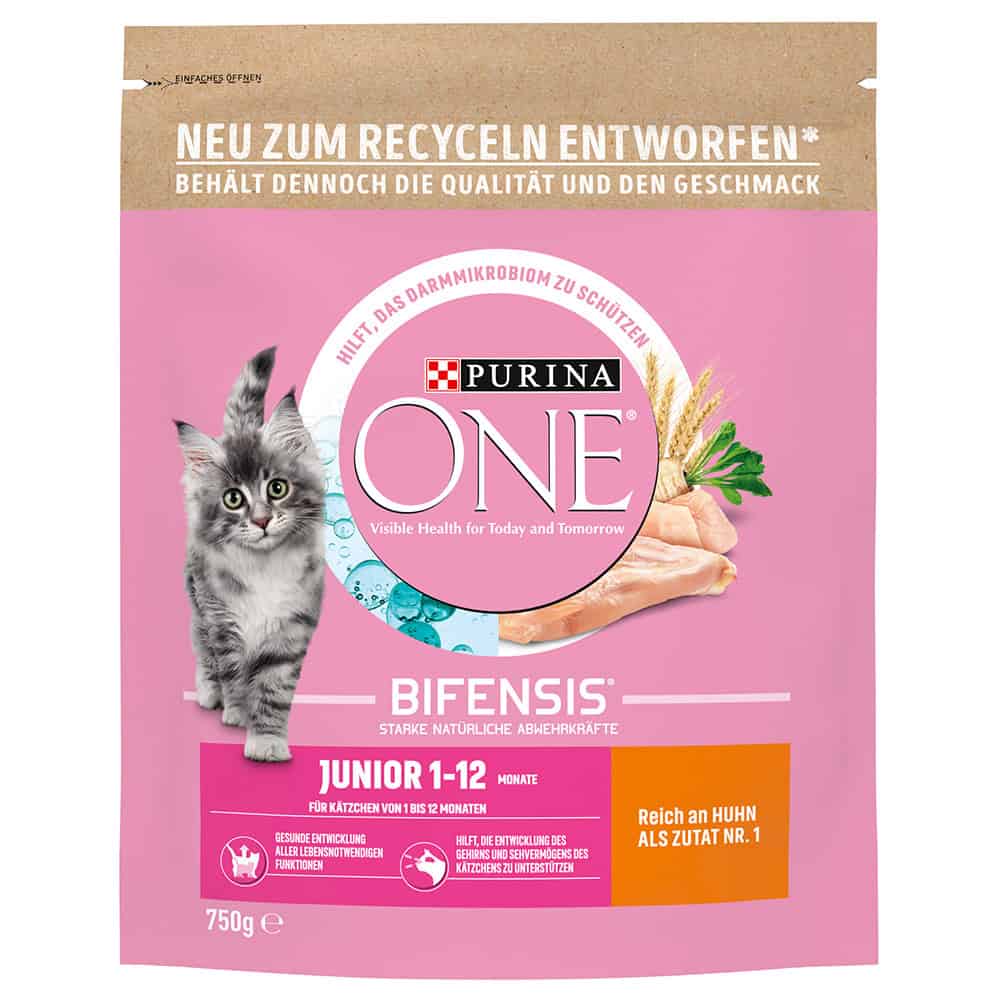 750g Junior Purina ONE Kattenvoer