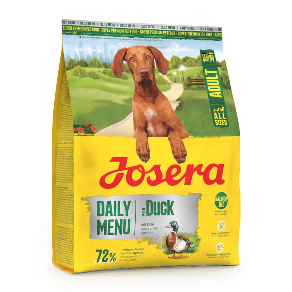 900g Josera Daily Menu Adult Eend droogvoer voor honden