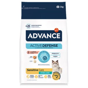 Advance Cat Sterilized Sensitive Zalm Kattenvoer - 3 kg