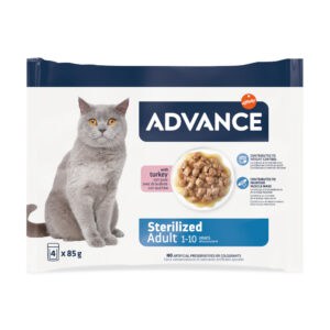 Advance Feline Sterilized Kalkoen Kattenvoer - 52 x 85 g