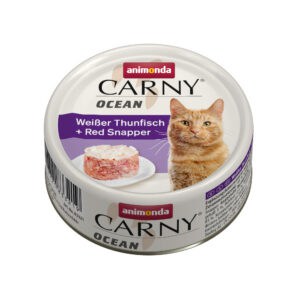 animonda Carny Ocean 12 x 80 g Kattenvoer - Witte tonijn + rode snapper