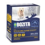 Bozita Hapjes in Gelei 6 x 370 g Hondenvoer – Kip & Rijst