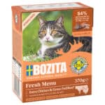 Bozita Tetra Stukjes in Gelei 6 x 370 g Kattenvoer – Sterilised met Kip & Rund