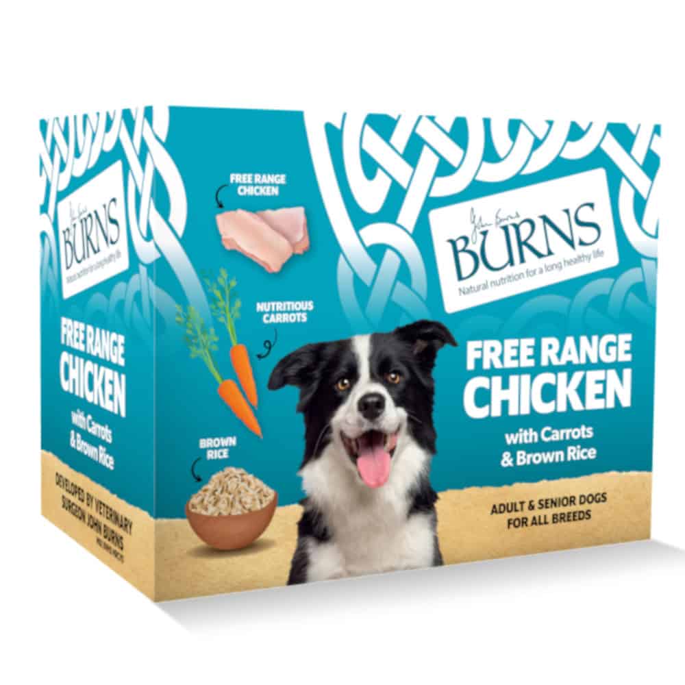Burns Natvoer voor Honden – 6 x 395 g