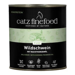 catz finefood Purrrr 6 x 800g/750g Wild zwijn