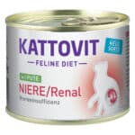 Kattovit Nier/Renal (Nierfalen) Kalkoen Kattenvoer – 12 x 185 g