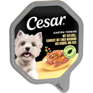 Cesar Multipack Kuipje 14 x 150 g - Gevogelte, Groenten & Rijt