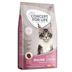 Concept for Life Maine Coon Kitten - Verbeterd recept! - Nieuw Receptuur: Dubbelpak: 2 x 10 kg