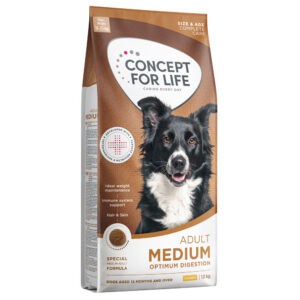 Concept for Life Medium Adult - Nieuw Receptuur: Dubbelpak 2 x 12 kg
