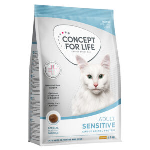 Concept for Life Sensitive Katten droogvoer - Nieuw Receptuur: 3 kg