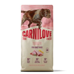 Dubbelpak: 2x12 kg Carnilove True Fresh Adult Kalkoen Droog Hondenvoer
