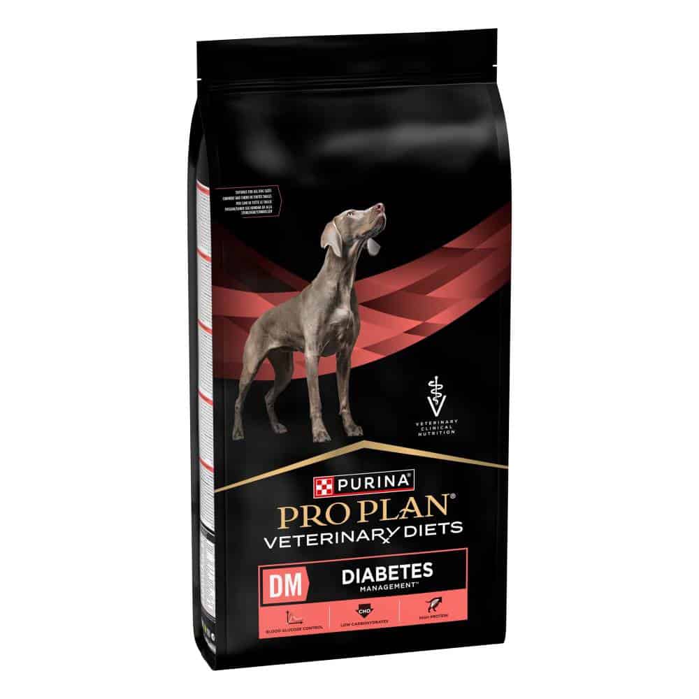 Dubbelpak: 2x12kg Purina Pro Plan Veterinary Diets DM Diabetes Hondenvoer