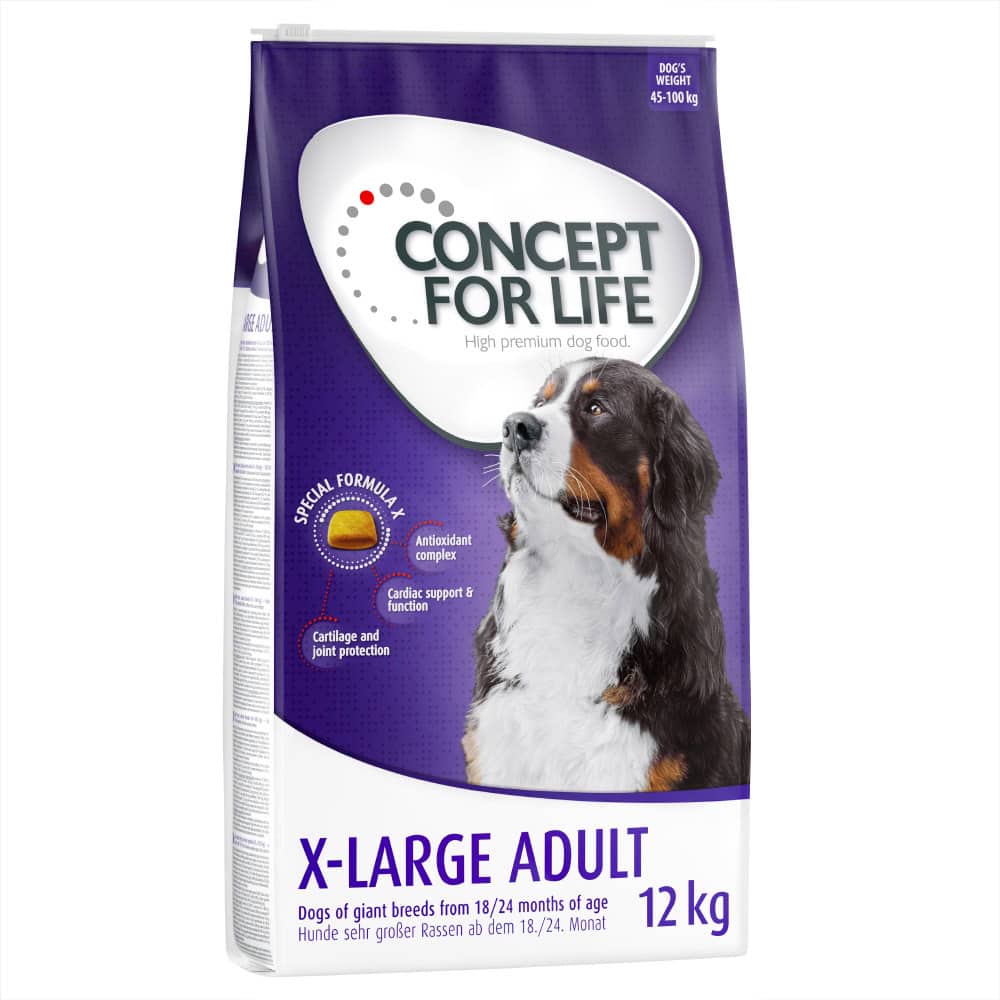Concept for Life Grootverpakking Hondenvoer X-Large Adult – 2 x 12 kg