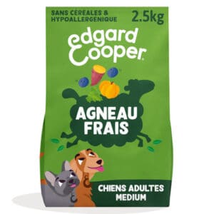 Edgard & Cooper Medium Adult Hond Lam graanvrij - 2,5 kg