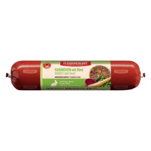 Fleischeslust Classic 6 x 800 g - Konijn met rundvlees, erwten, peer en rode biet