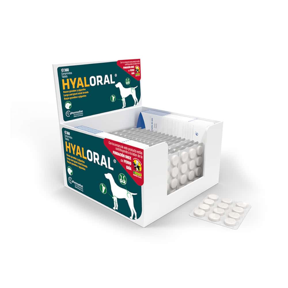 Hyaloral grote & zeer grote rassen – Dubbelpak: 2 x 360 tabletten