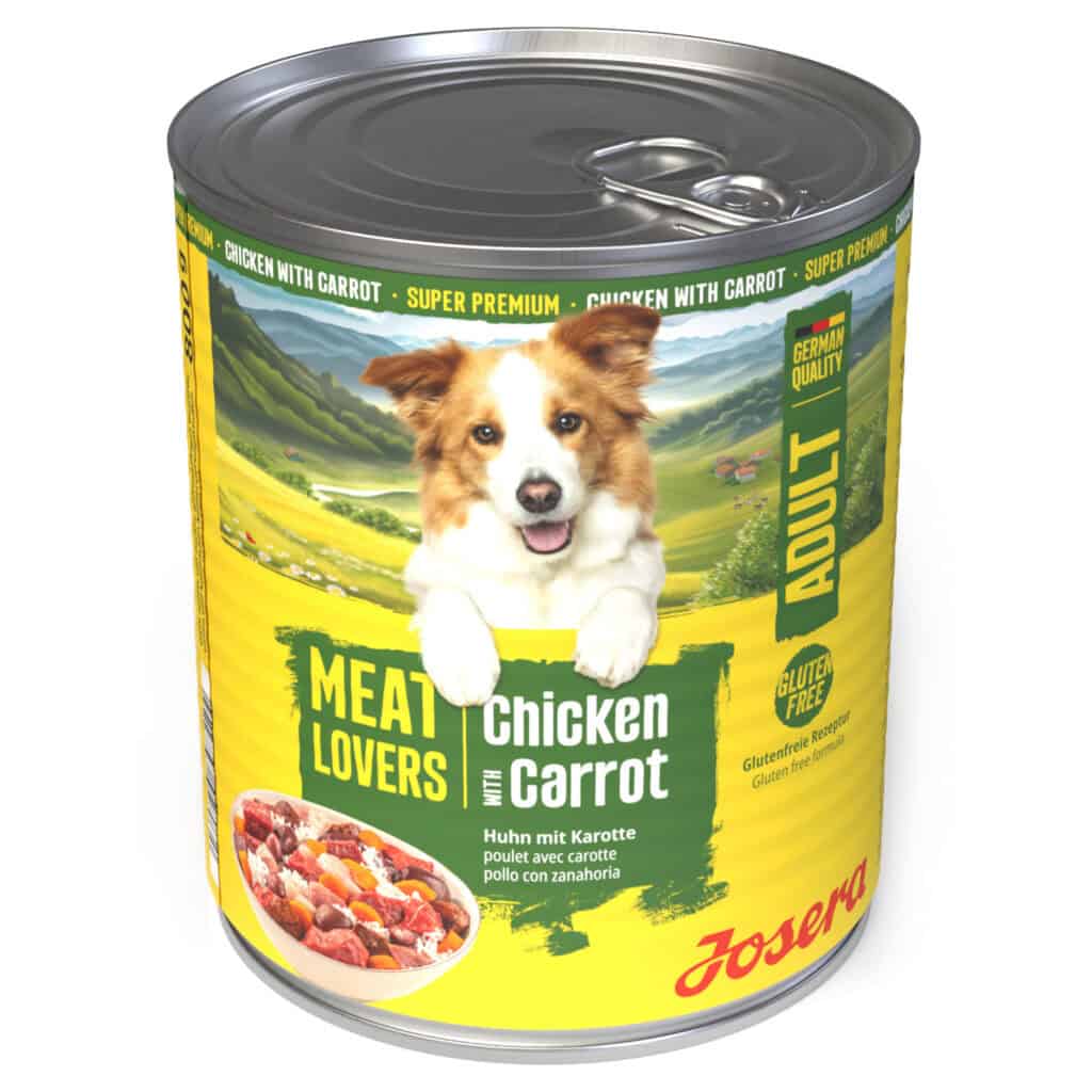 Josera Meatlovers Menu 6 x 800 g -Kip & Wortel (nieuw Design)