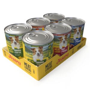 Josera Meatlovers Menu 6 x 800 g - Mixpakket (3 Soorten, nieuwDesign)