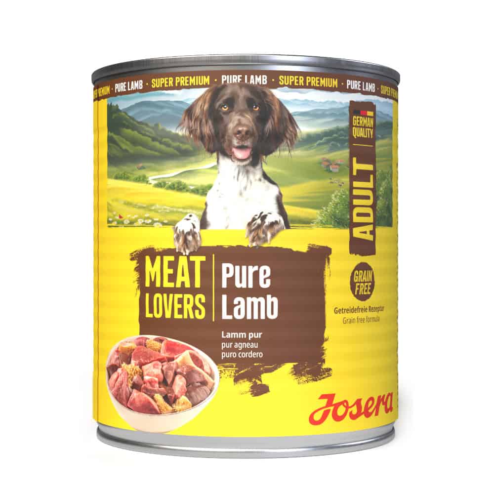 Josera Meatlovers Pure 6 x 800 g – Lam (nieuw Design)