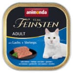 Megapack animonda vom Feinsten Adult 32 x 100 g – Zalm & garnalen