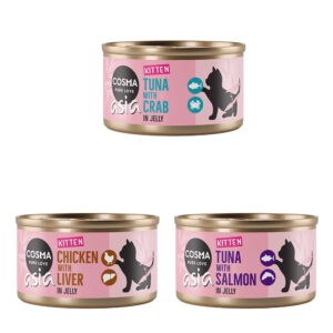 Megapack Cosma Asia Kitten in Jelly 24 x 85 g Mixpack