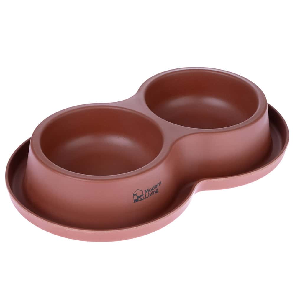 Modern Living dubbele kom Fujian hond – 2 x 550 g