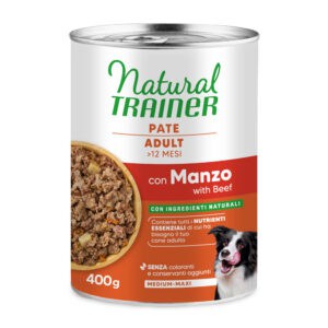 Natural Trainer Volwassen Medium/Maxi 6 x 400 g - 12 x 400 g Rund