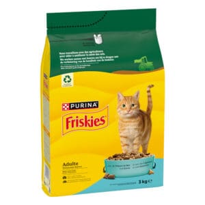 PURINA Friskies Adult Kat met zeevis & groenten - 3 kg