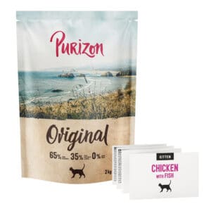 Purizon Kitten Kip & Vis - graanvrij - Nieuw Recept: 2 kg
