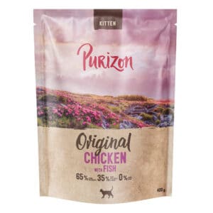 Purizon Kitten Kip & Vis - graanvrij - Nieuw Receptuur: 400 g