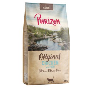 Purizon Large Adult Kip & Vis - graanvrij - Nieuw Receptuur: 6,5 kg