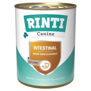 RINTI Canine Intestinal met Lamsvlees 800 g Hondenvoer - 6 x 800 g