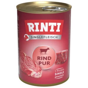RINTI Sensible Puur 1 x 400 g - Rund Puur