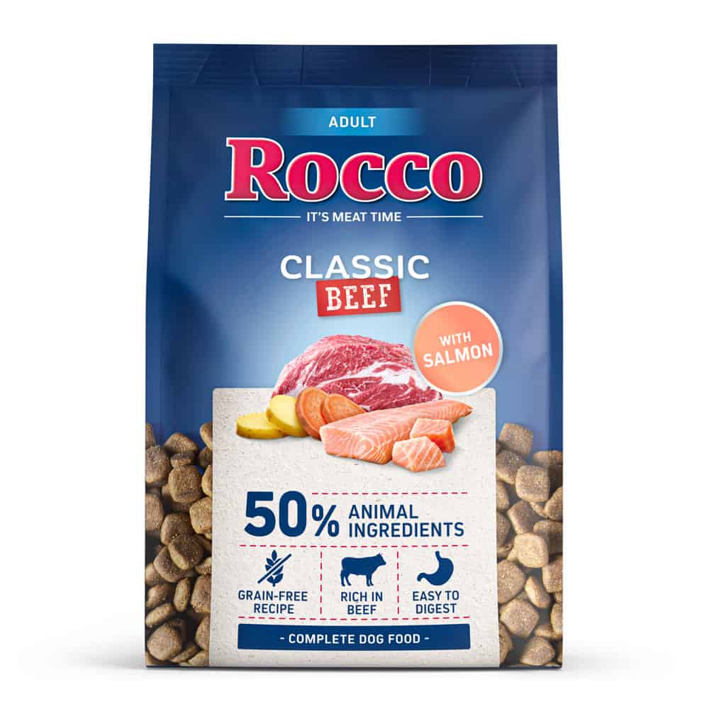 Rocco Adult Rundvlees met Zalm – 5 kg