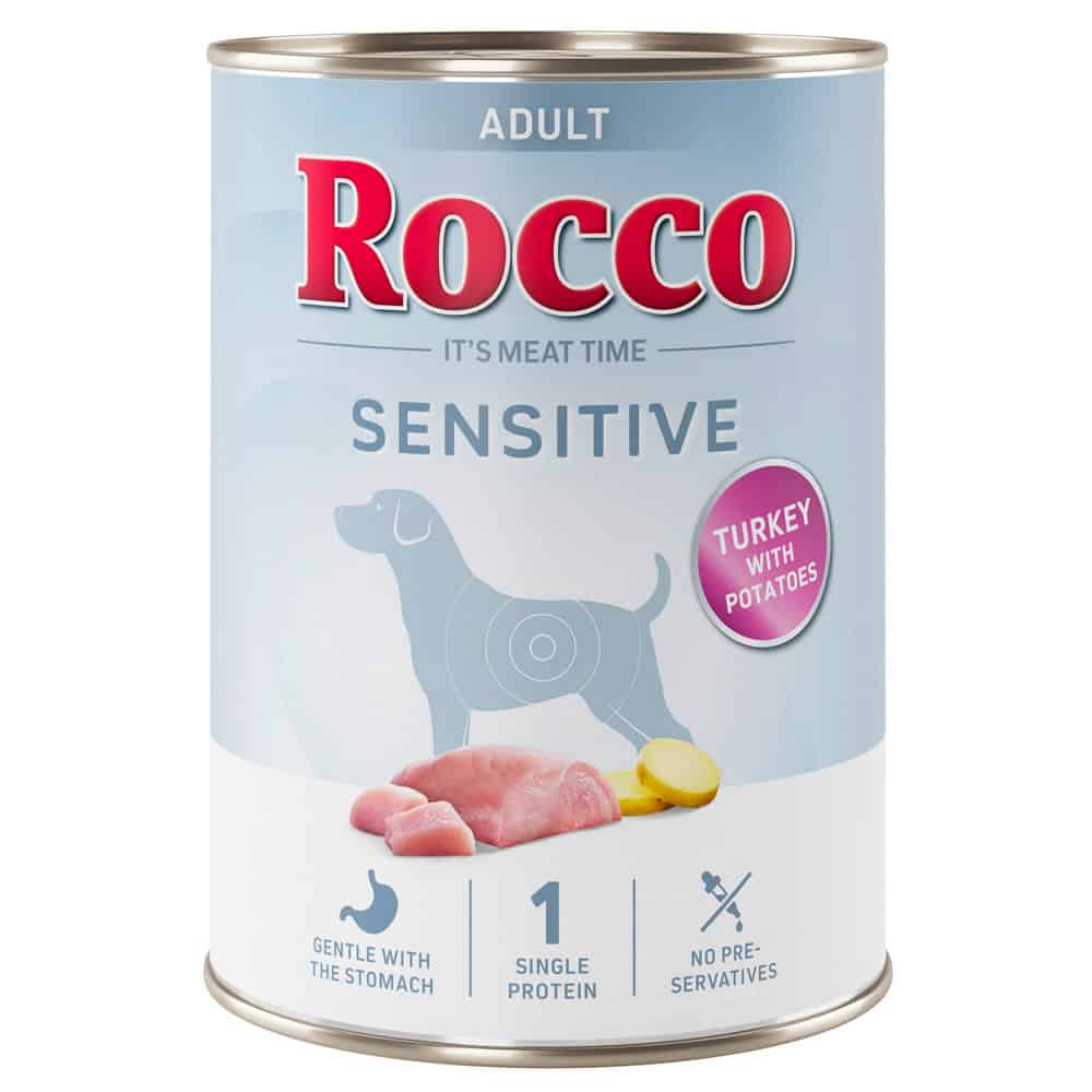 Rocco Sensitive / Nieuw Recept – : Kalkoen met Aardappel – 2,4 kg