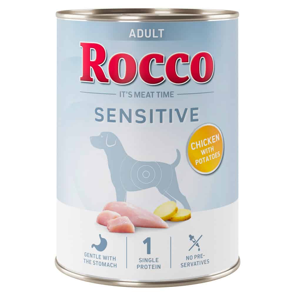 Rocco Sensitive / Nieuw Recept – : Kip met Aardappel – 2,4 kg