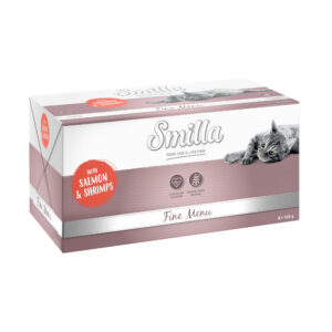 Smilla Fine Menu Kattenvoer – Zalm & Garnaal – 800 g