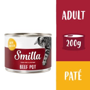 Smilla Rundvlees 6 x 200g Kattenvoer - Rund met Kip